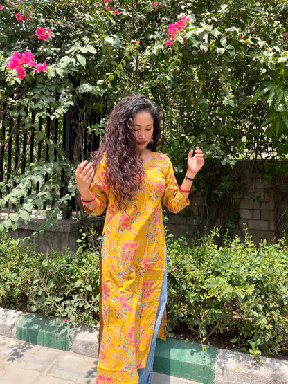Boondi Long Kurti