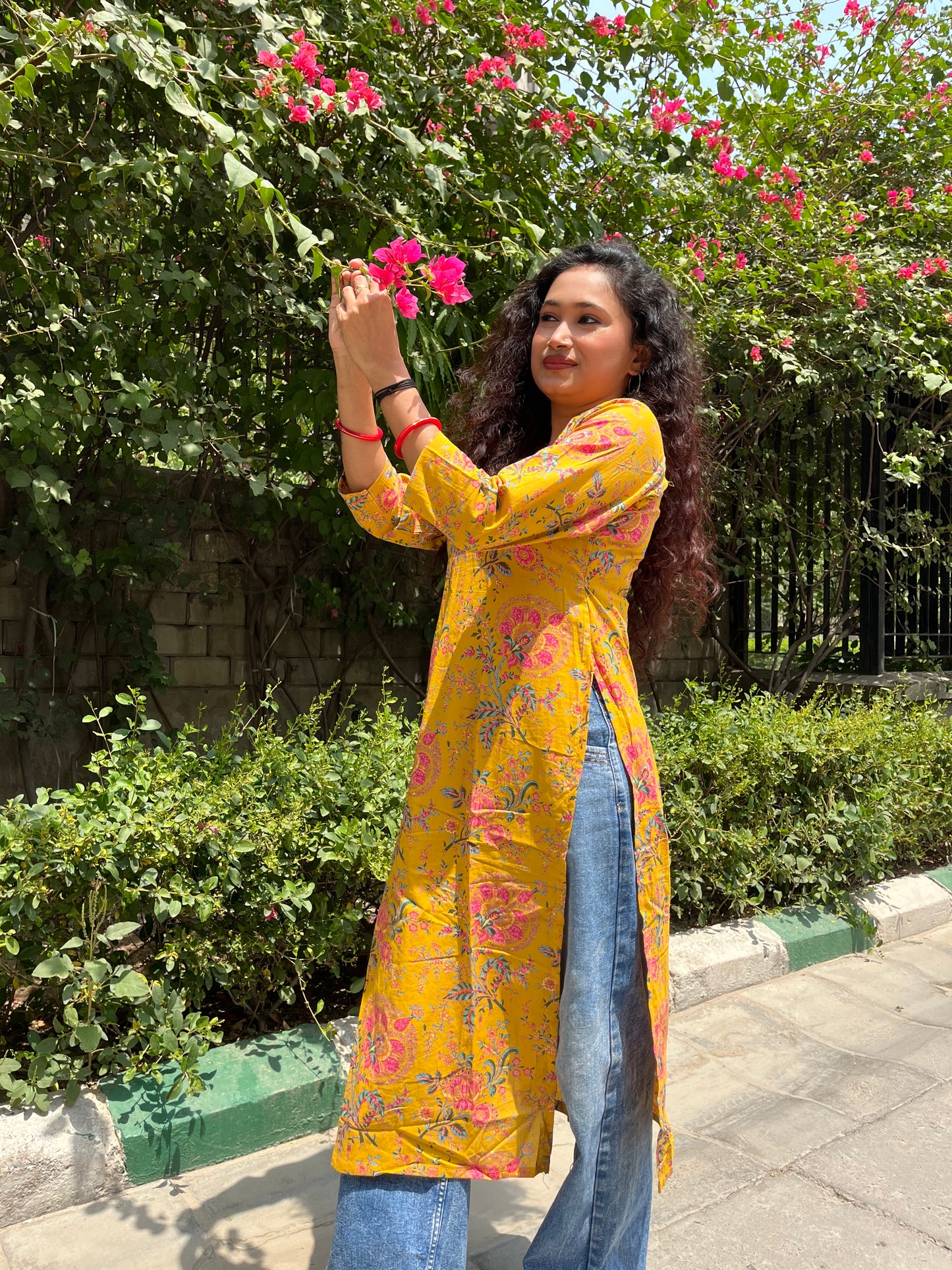 Boondi Long Kurti