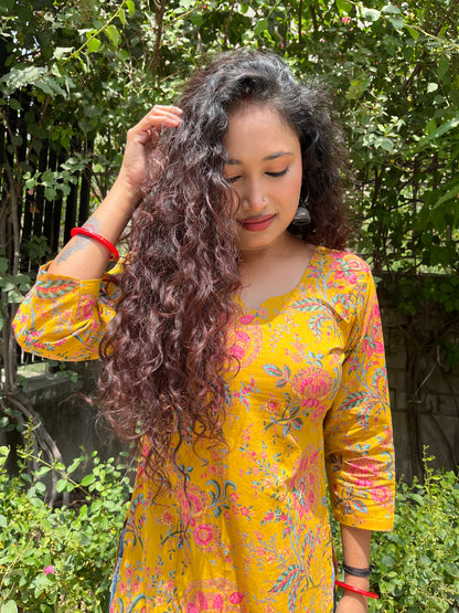 Boondi Long Kurti