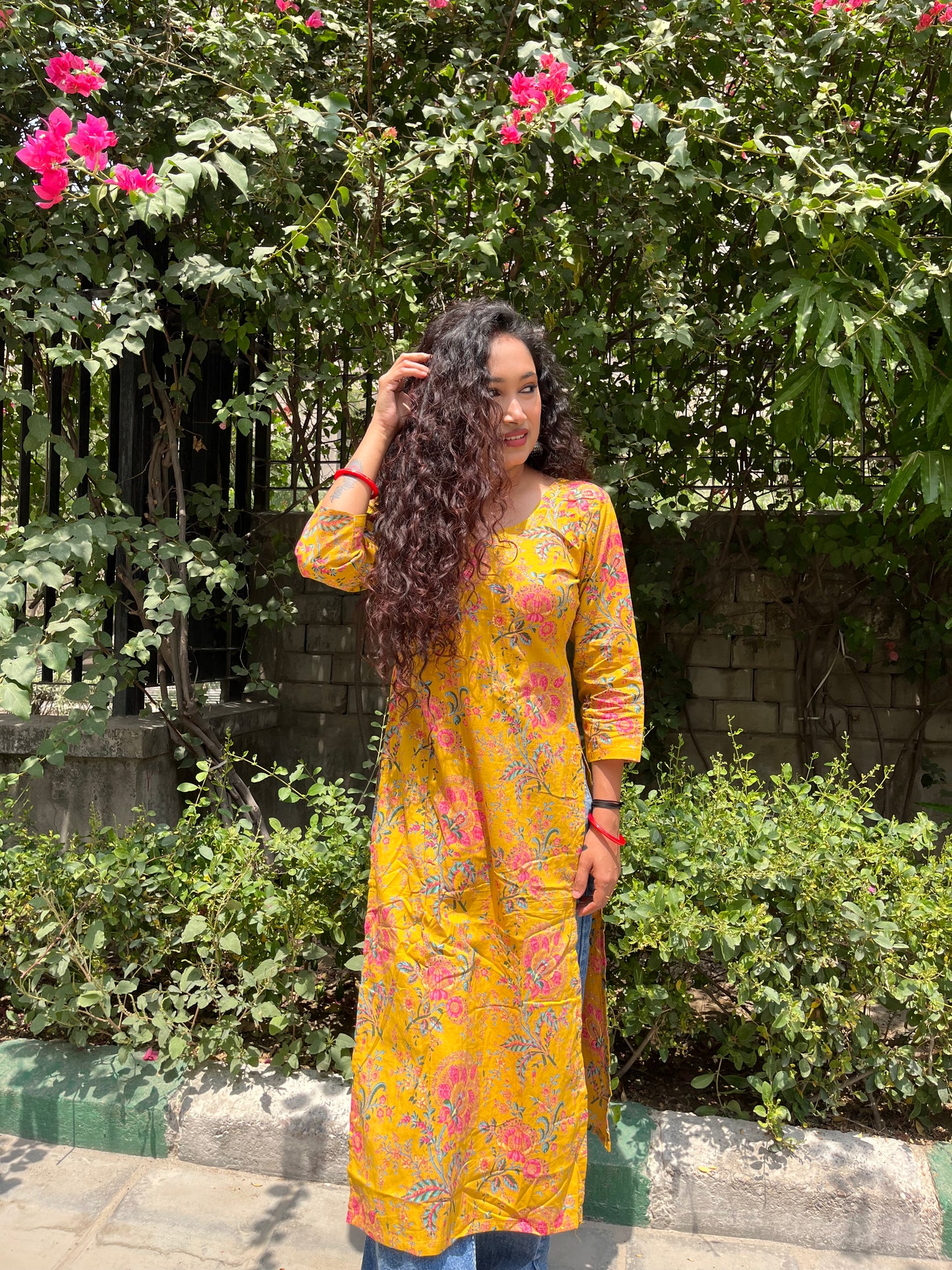 Boondi Long Kurti