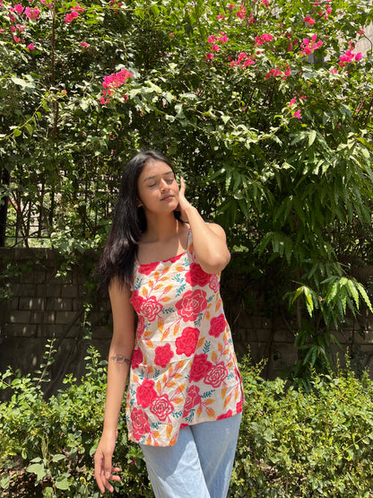 Tooty Fruity Sleeveless Kurti