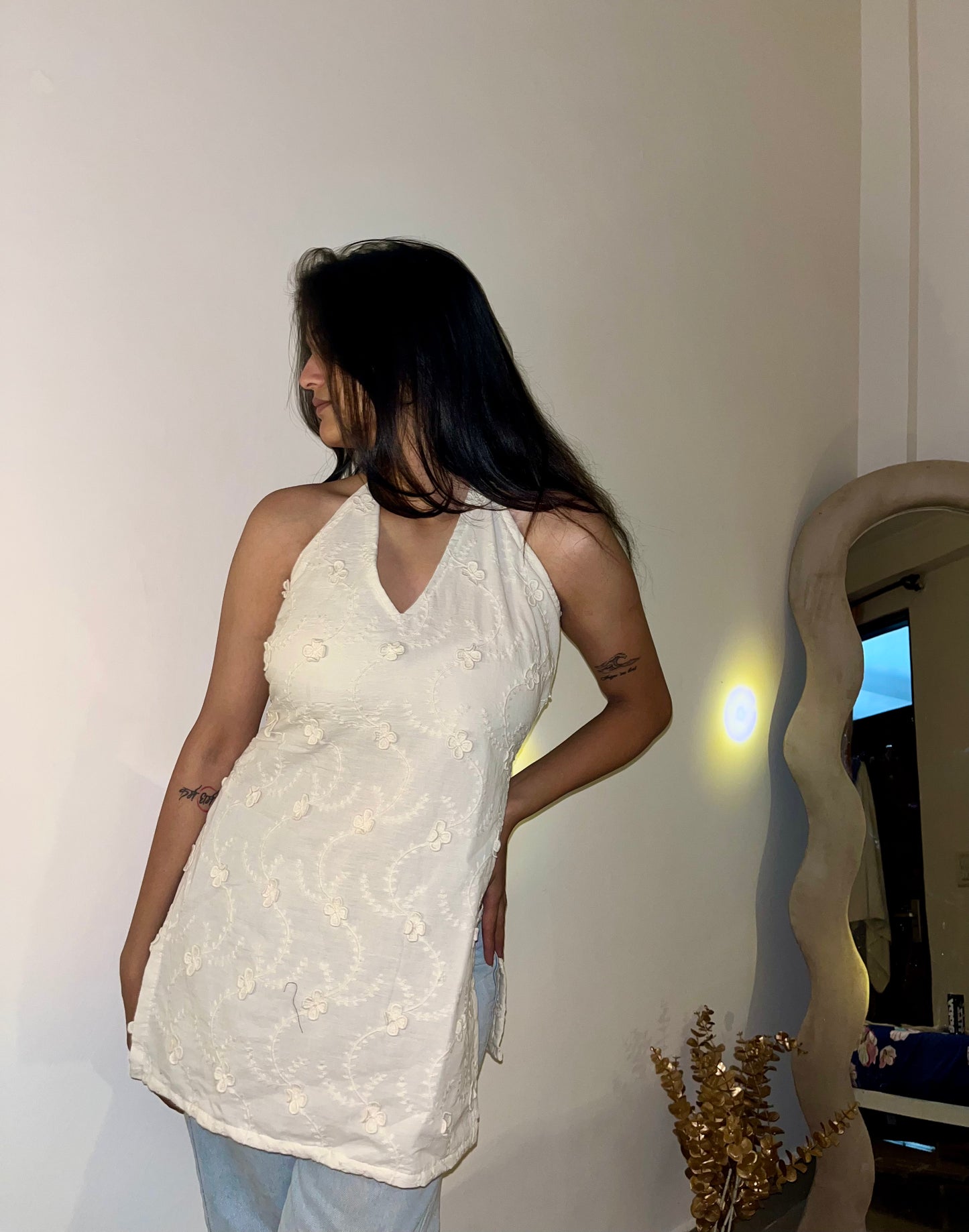 Sufiyana Halter Neck Kurti