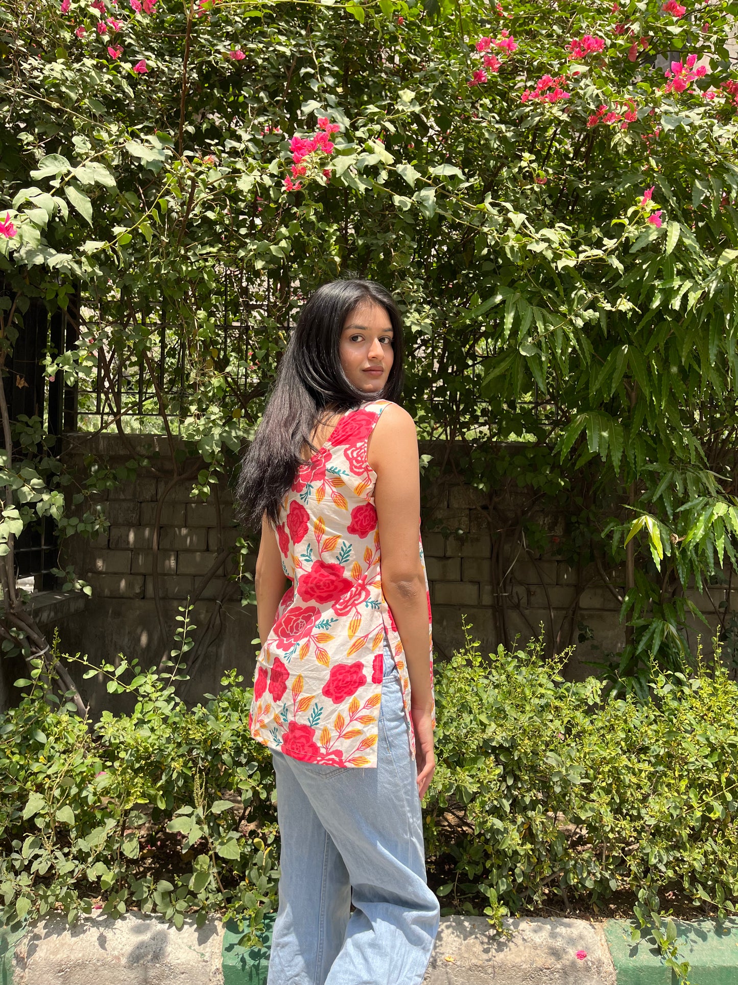 Tooty Fruity Sleeveless Kurti