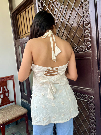 Sufiyana Halter Neck Kurti