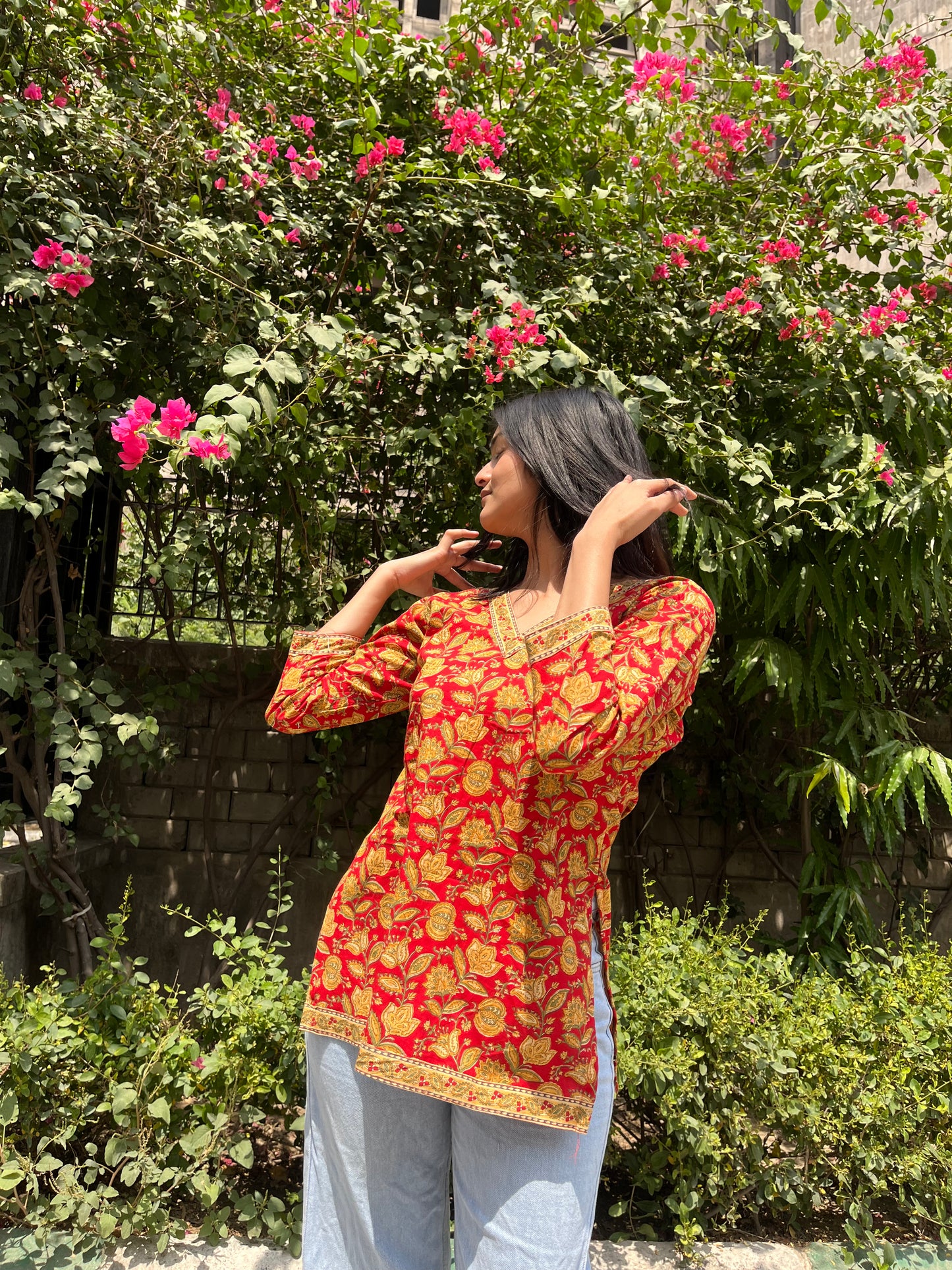 Tamana Straight Short Kurti