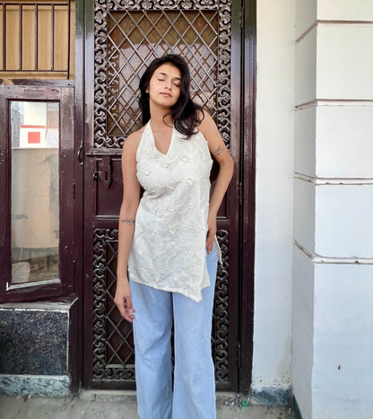 Sufiyana Halter Neck Kurti