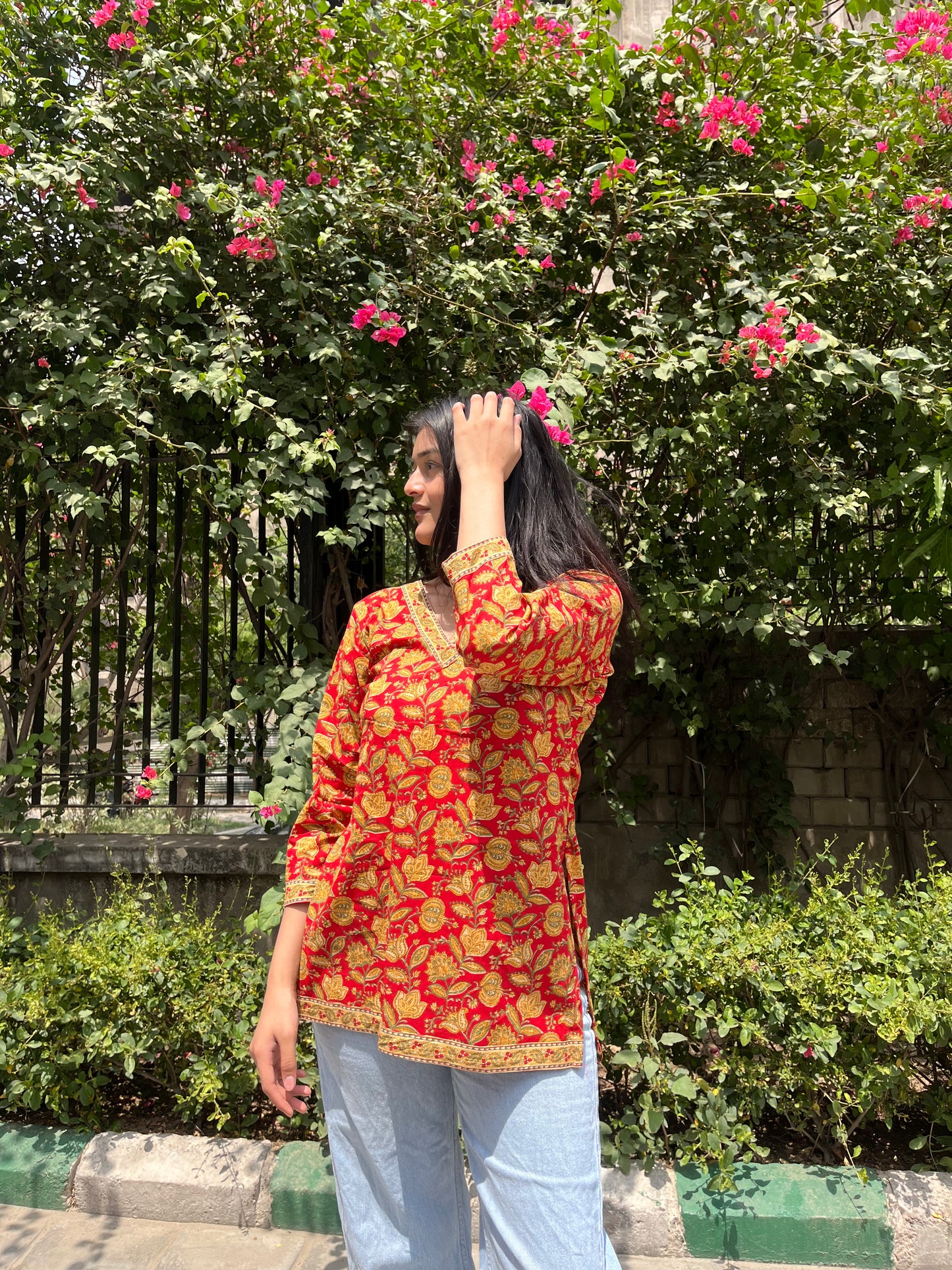 Tamana Straight Short Kurti