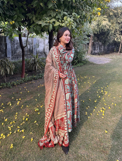 Shelly Anarkali Suit Set