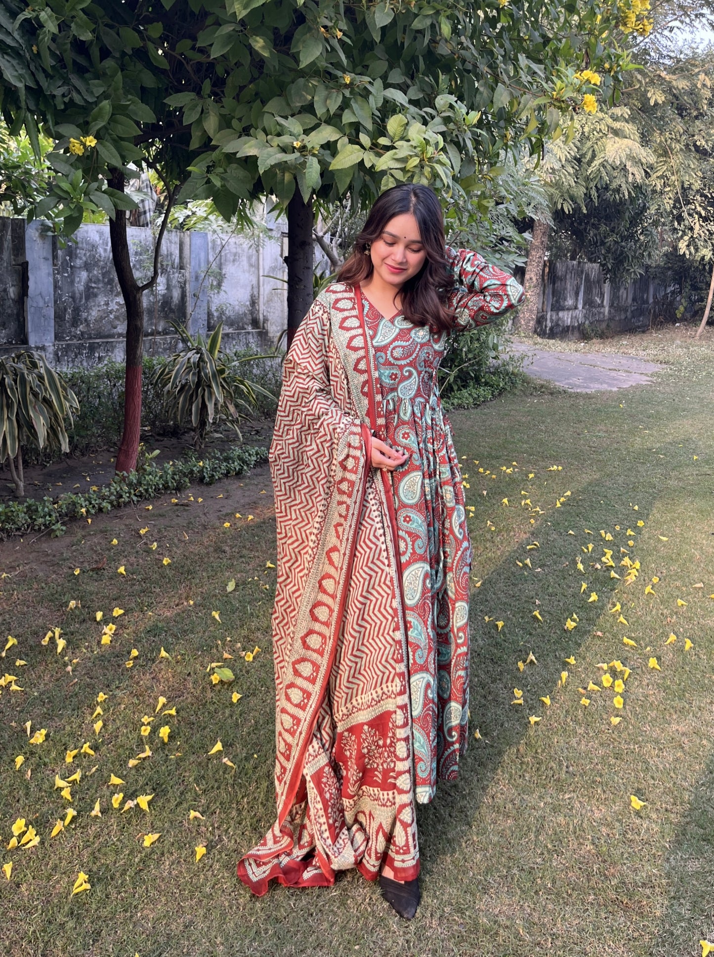 Shelly Anarkali Suit Set