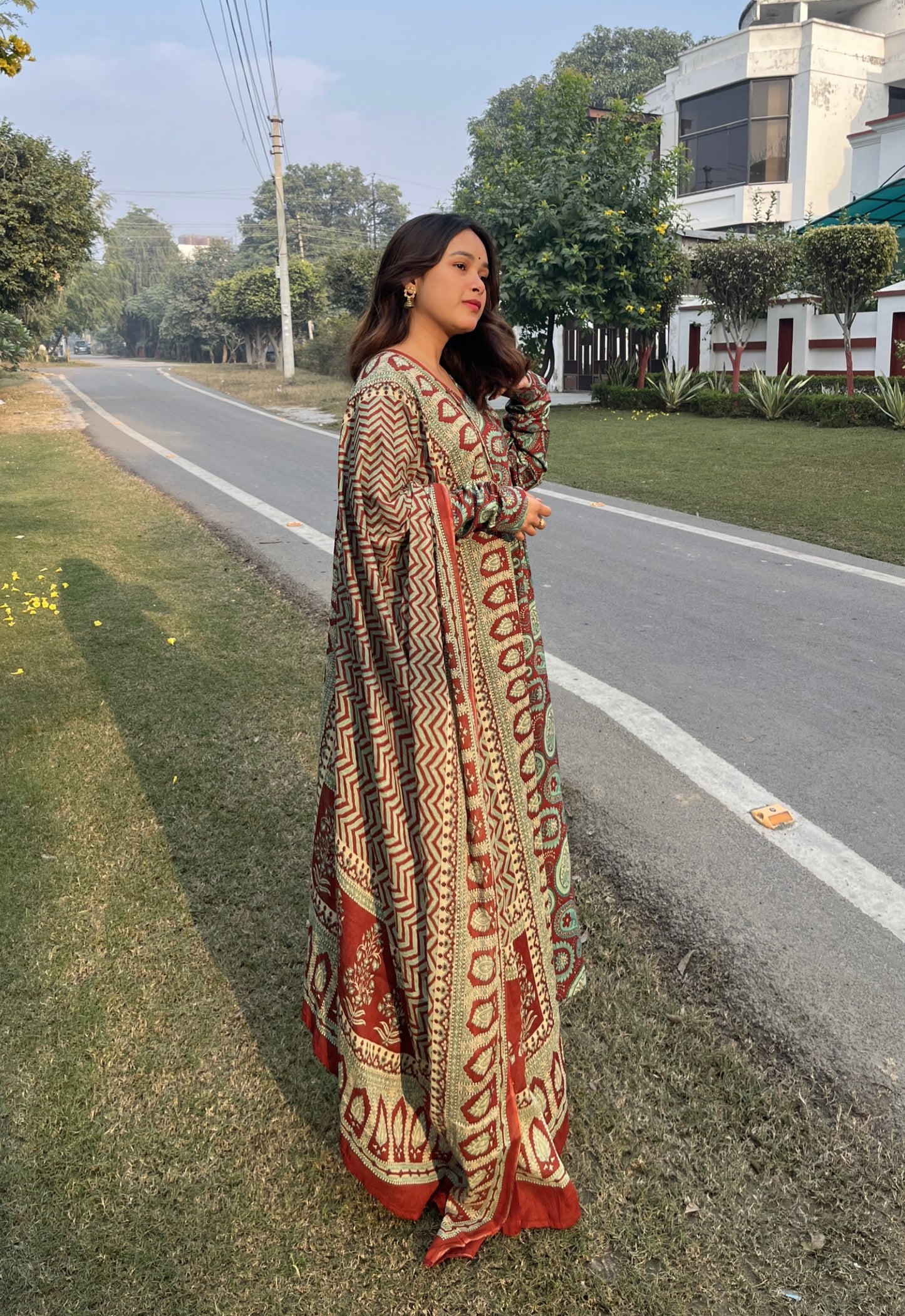 Shelly Anarkali Suit Set