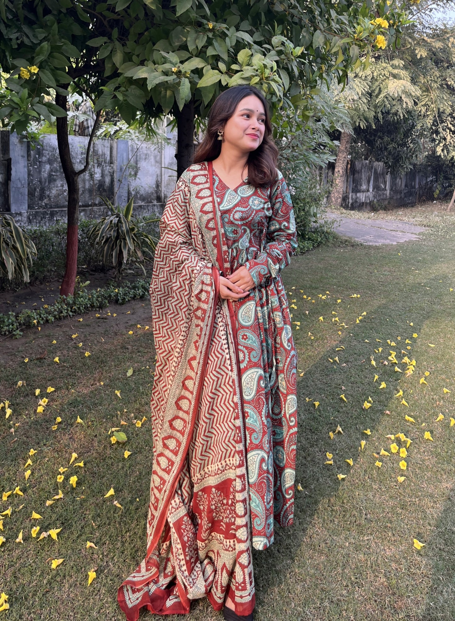 Shelly Anarkali Suit Set