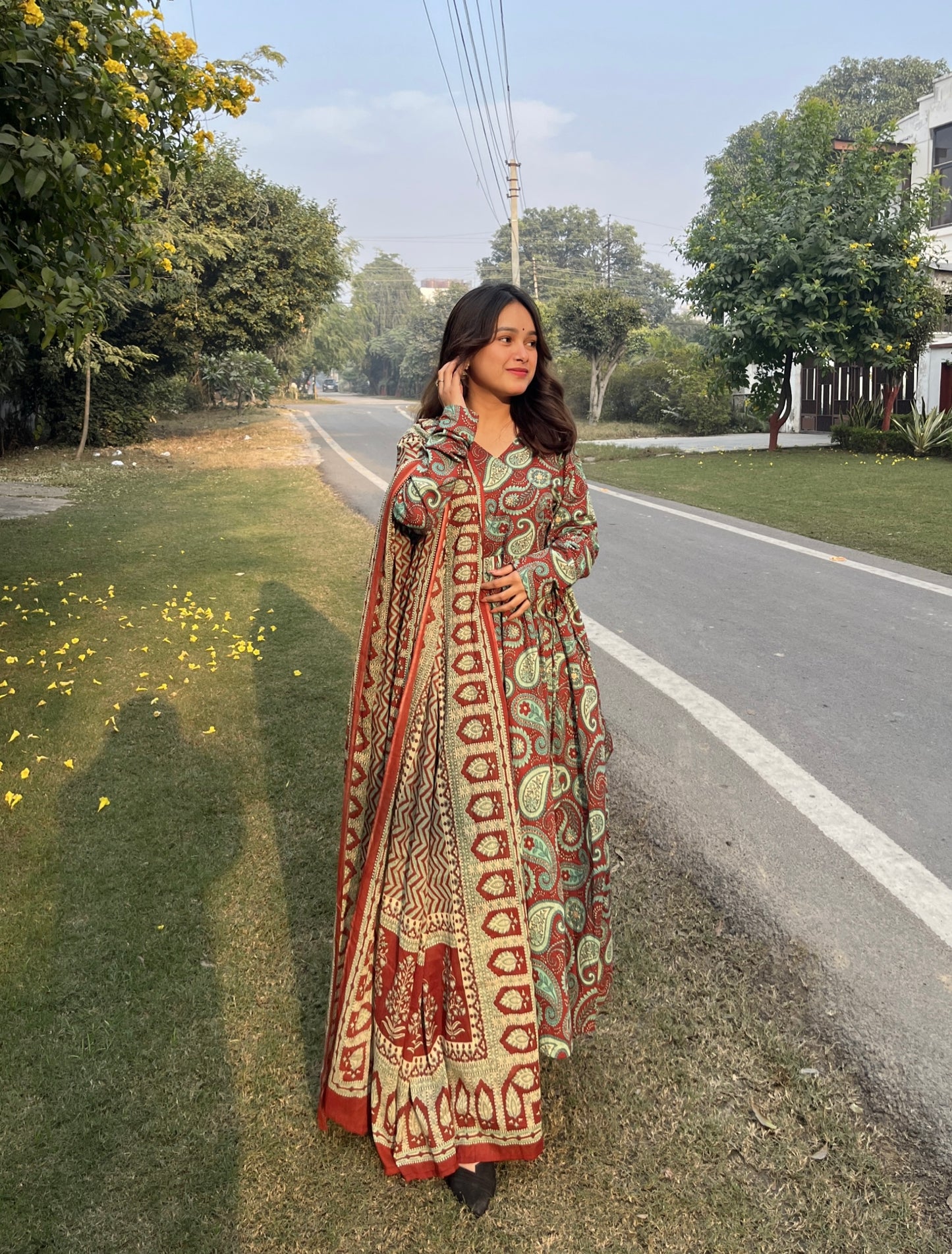 Shelly Anarkali Suit Set