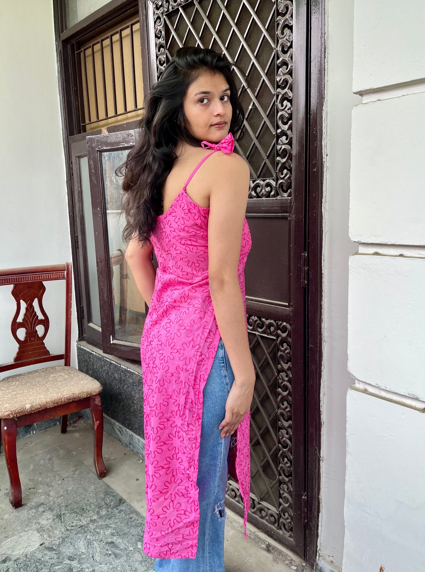 Reva Tie-up Long Kurti