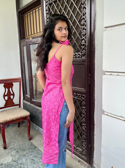 Reva Tie-up Long Kurti