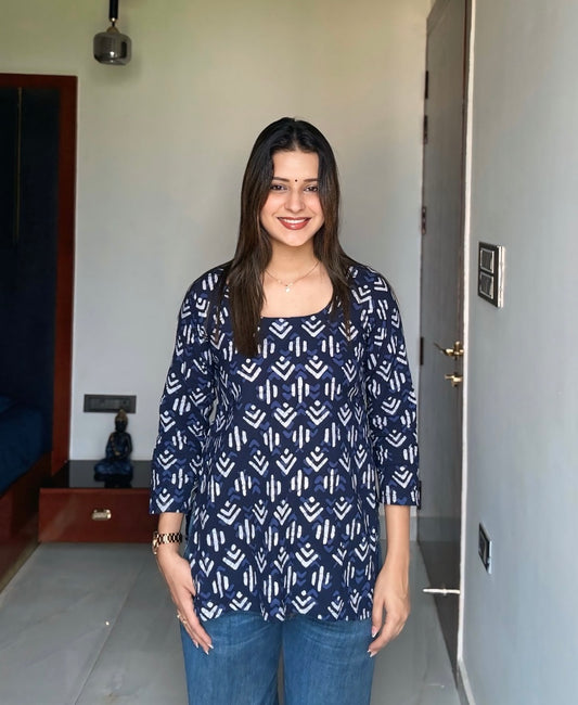 Shabnam Straight Short Kurti
