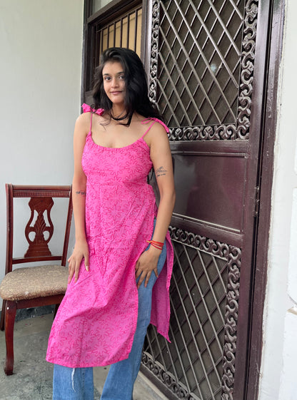 Reva Tie-up Long Kurti