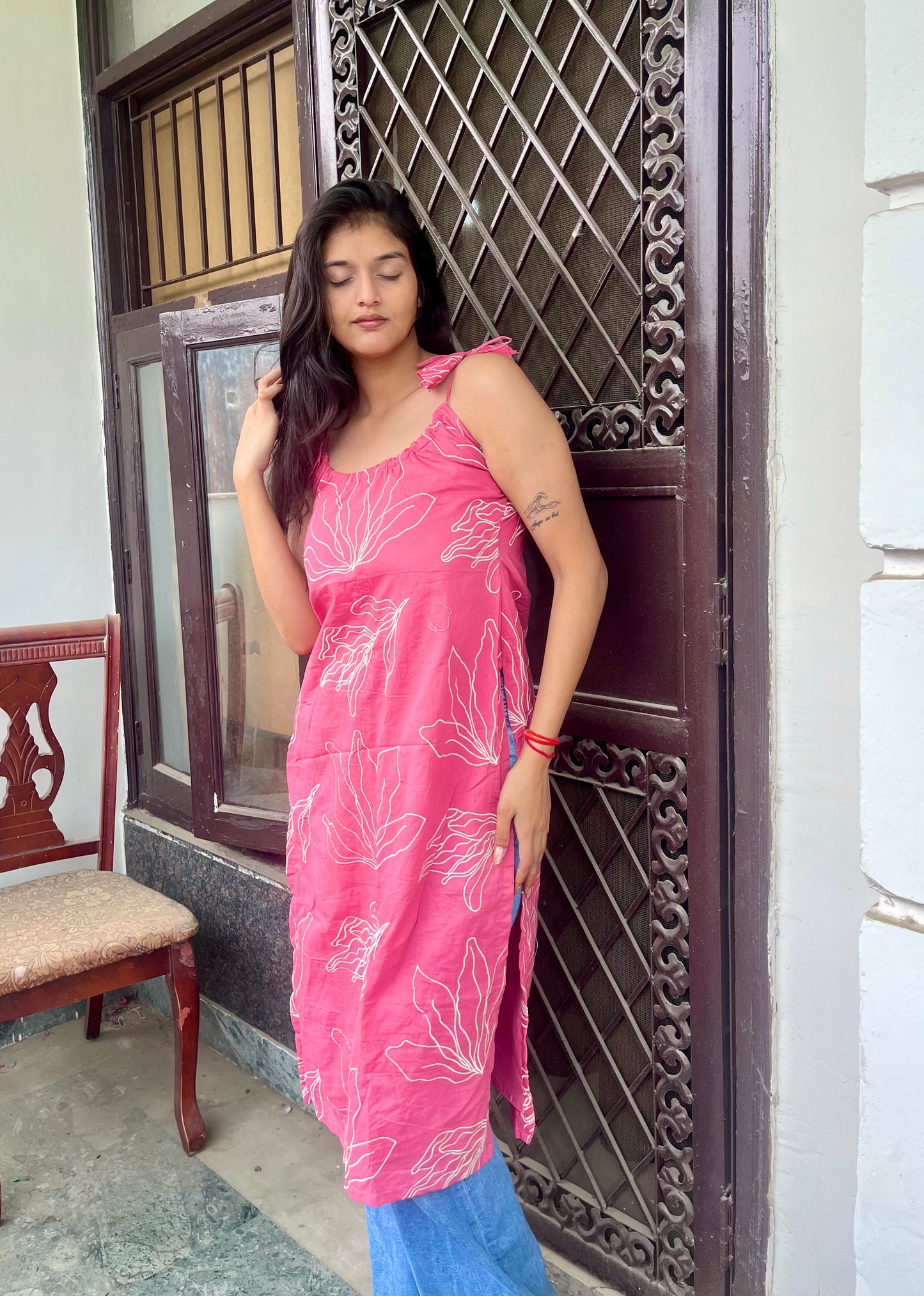 Raaz Tie-Up Long Kurti