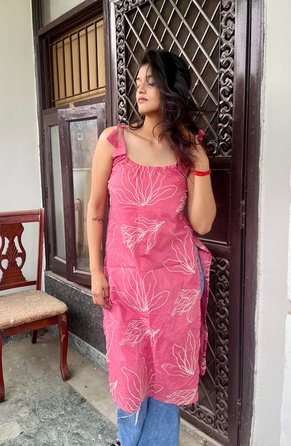 Raaz Tie-Up Long Kurti