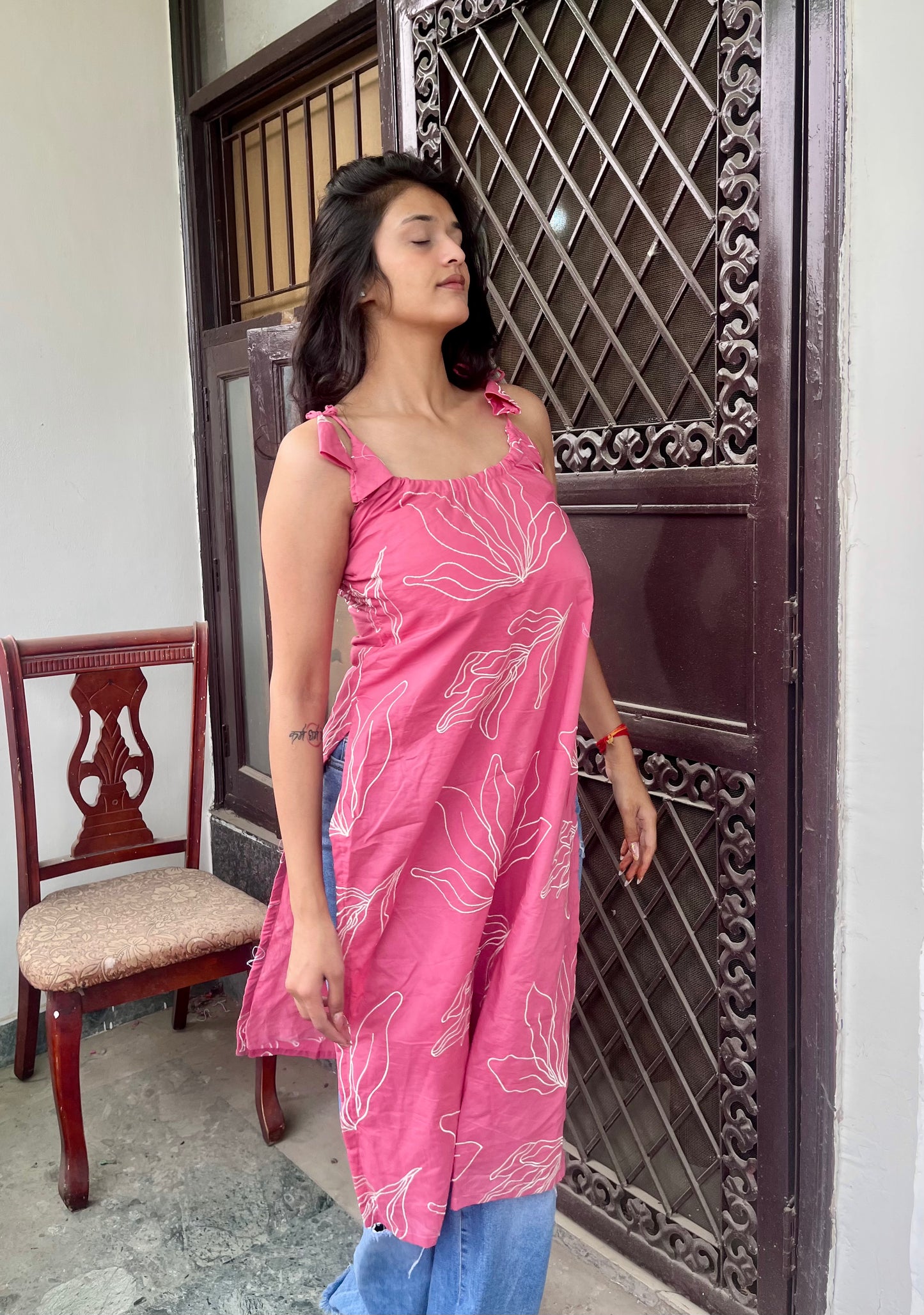 Raaz Tie-Up Long Kurti