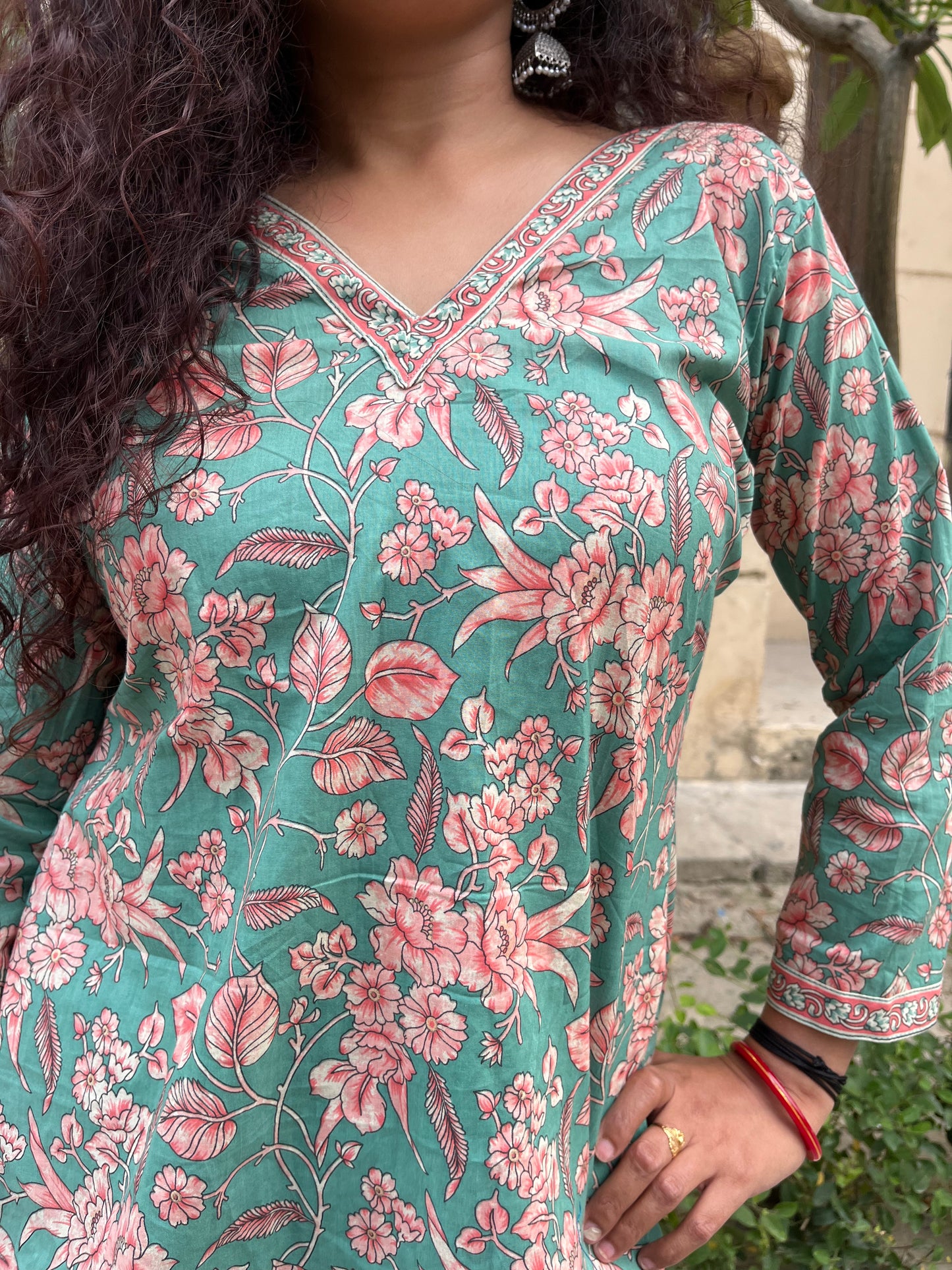 Pista Straight Short Kurti