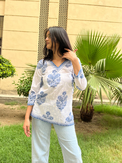 Barfi Straight Short Kurti
