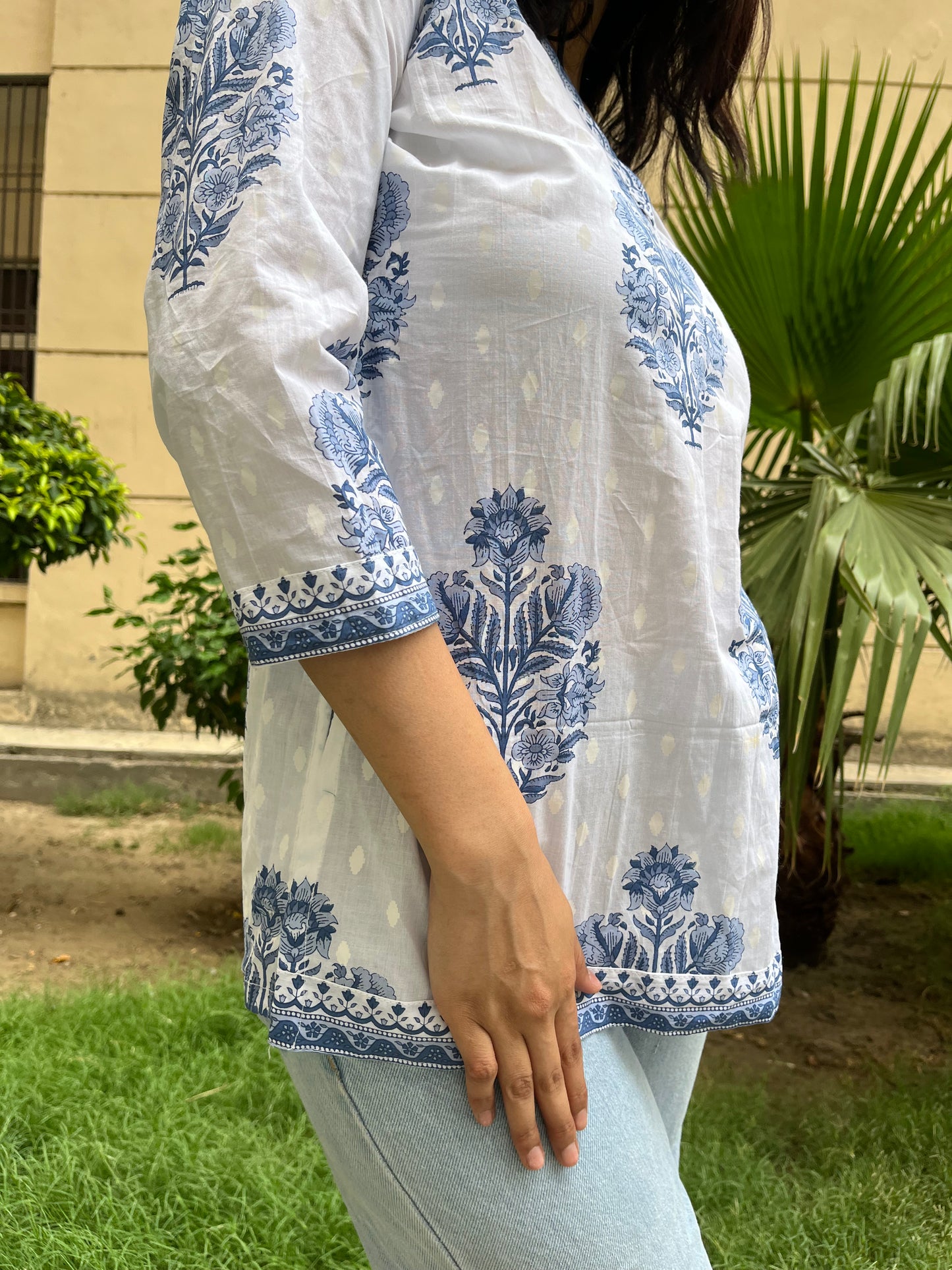 Barfi Straight Short Kurti
