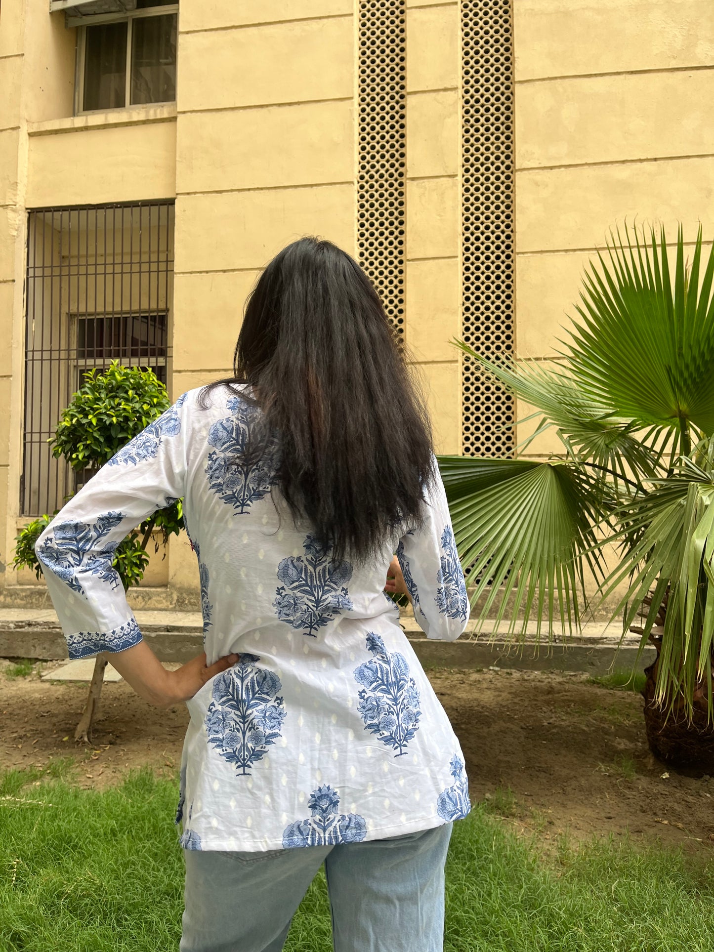 Barfi Straight Short Kurti