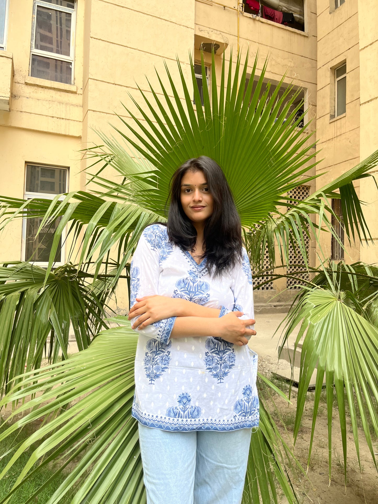 Barfi Straight Short Kurti