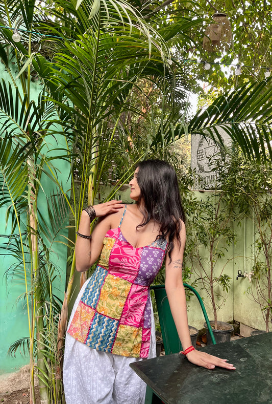 Soni Kudi Backless Short Kurti