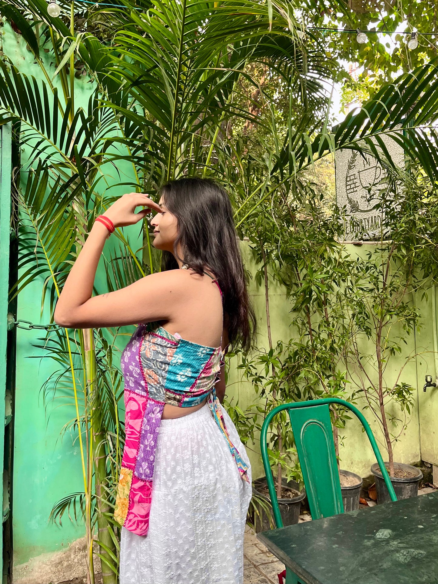 Soni Kudi Backless Short Kurti