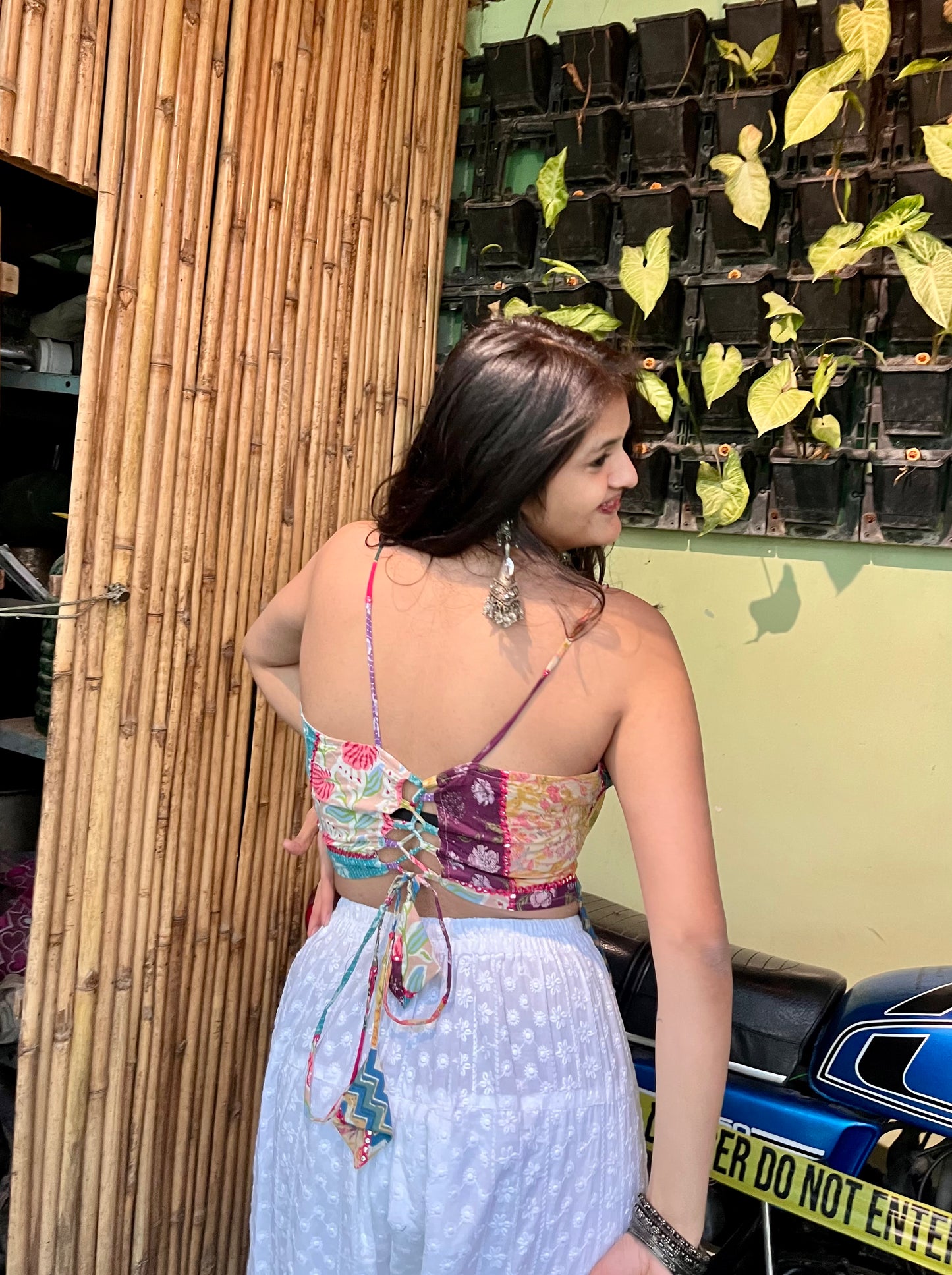 Soni Kudi Backless Short Kurti