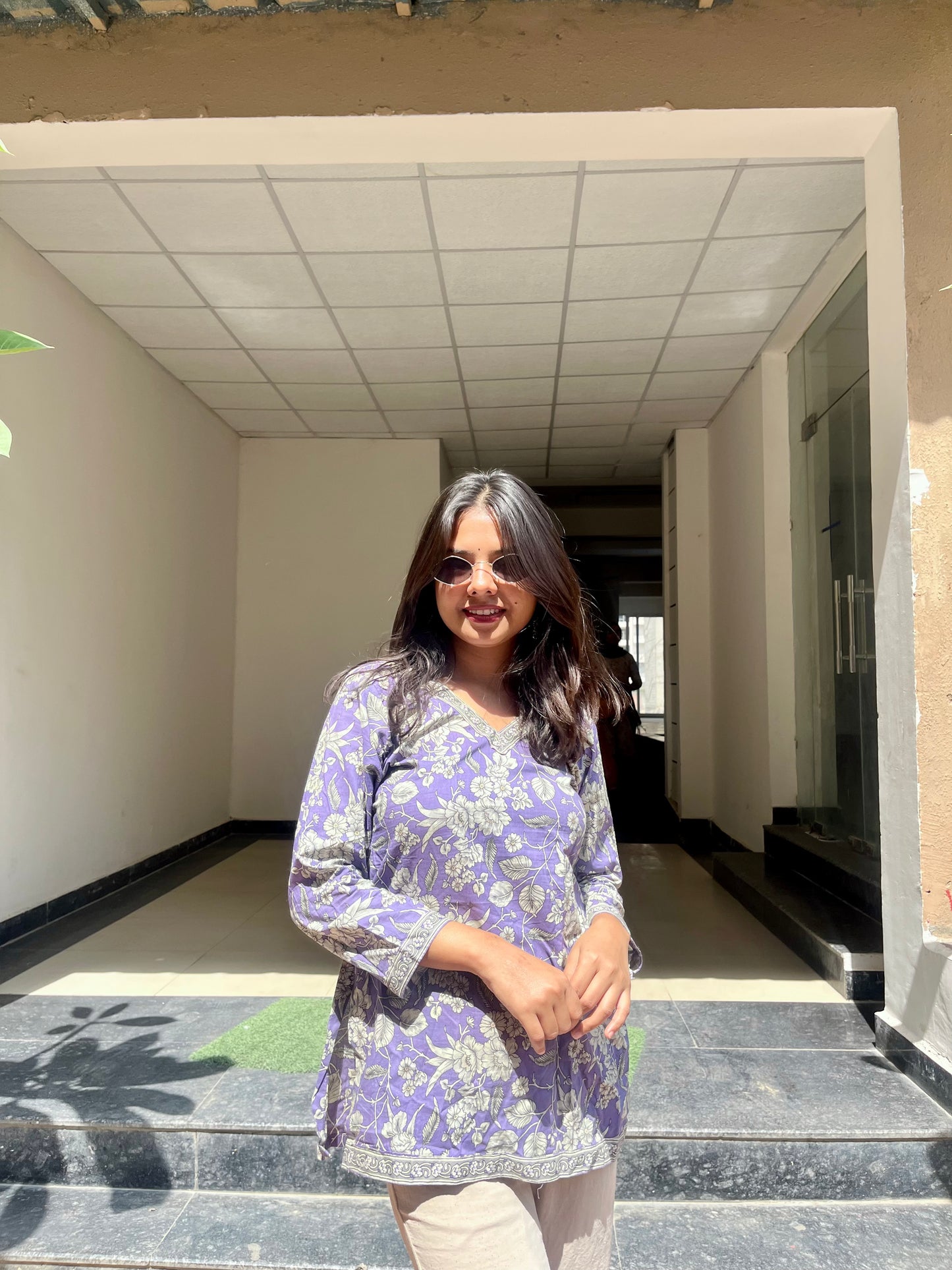 Butterfly Straight Short Kurti