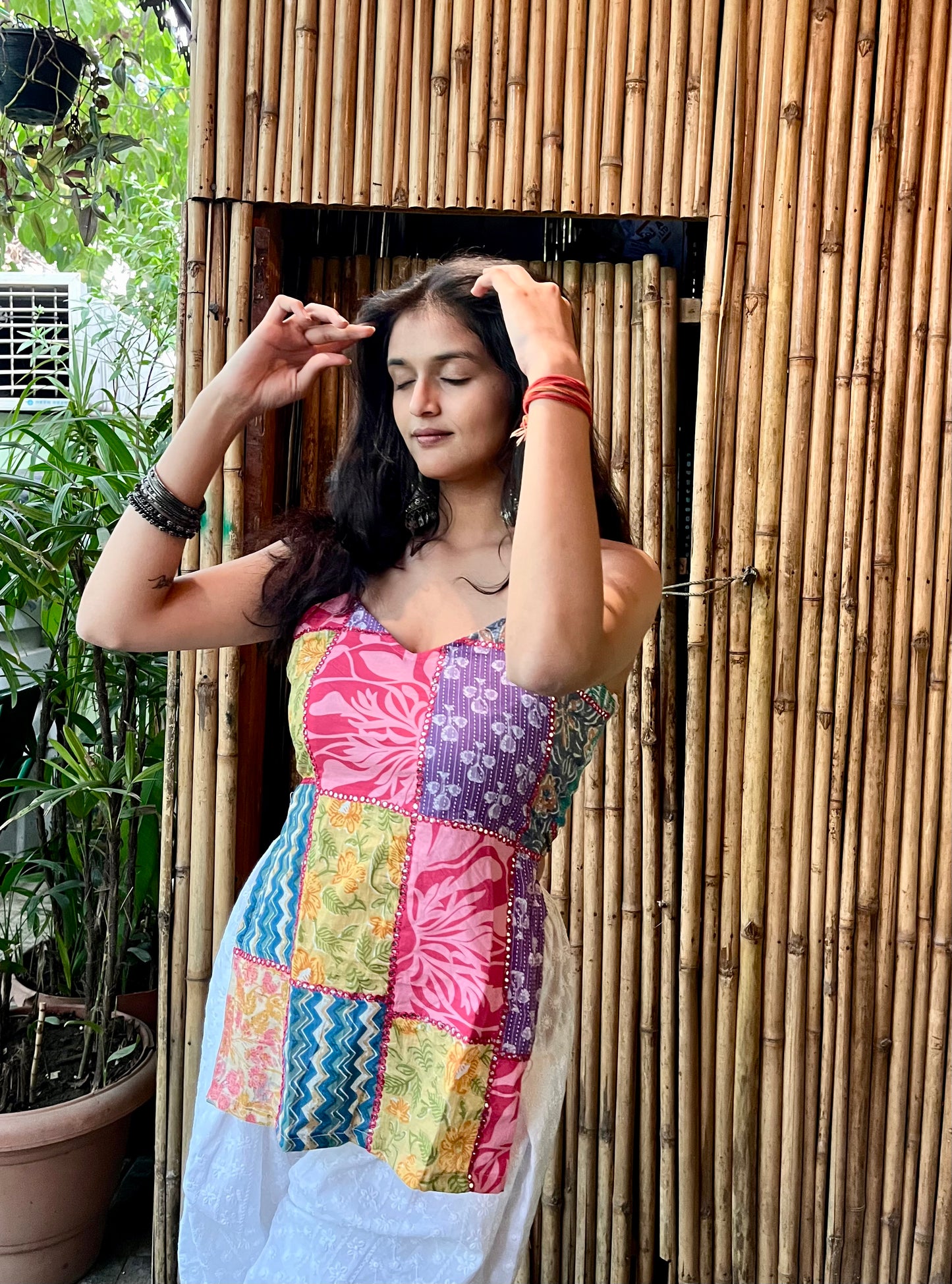 Soni Kudi Backless Short Kurti