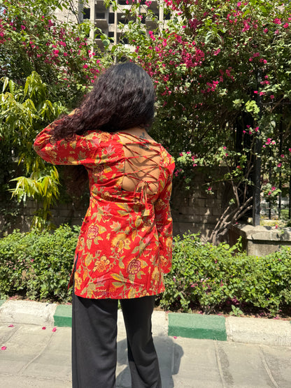 Roop Straight Short Kurti