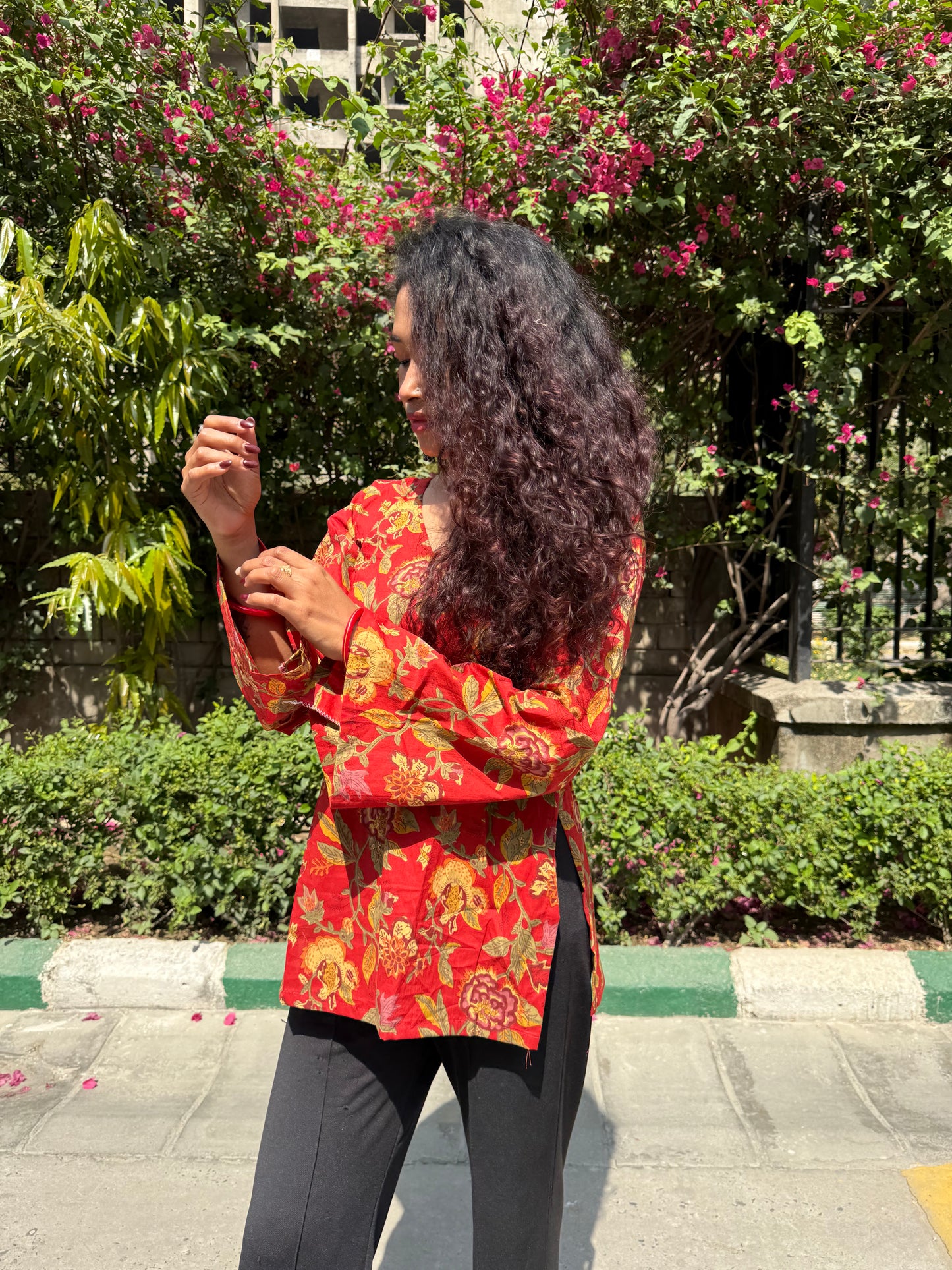 Roop Straight Short Kurti