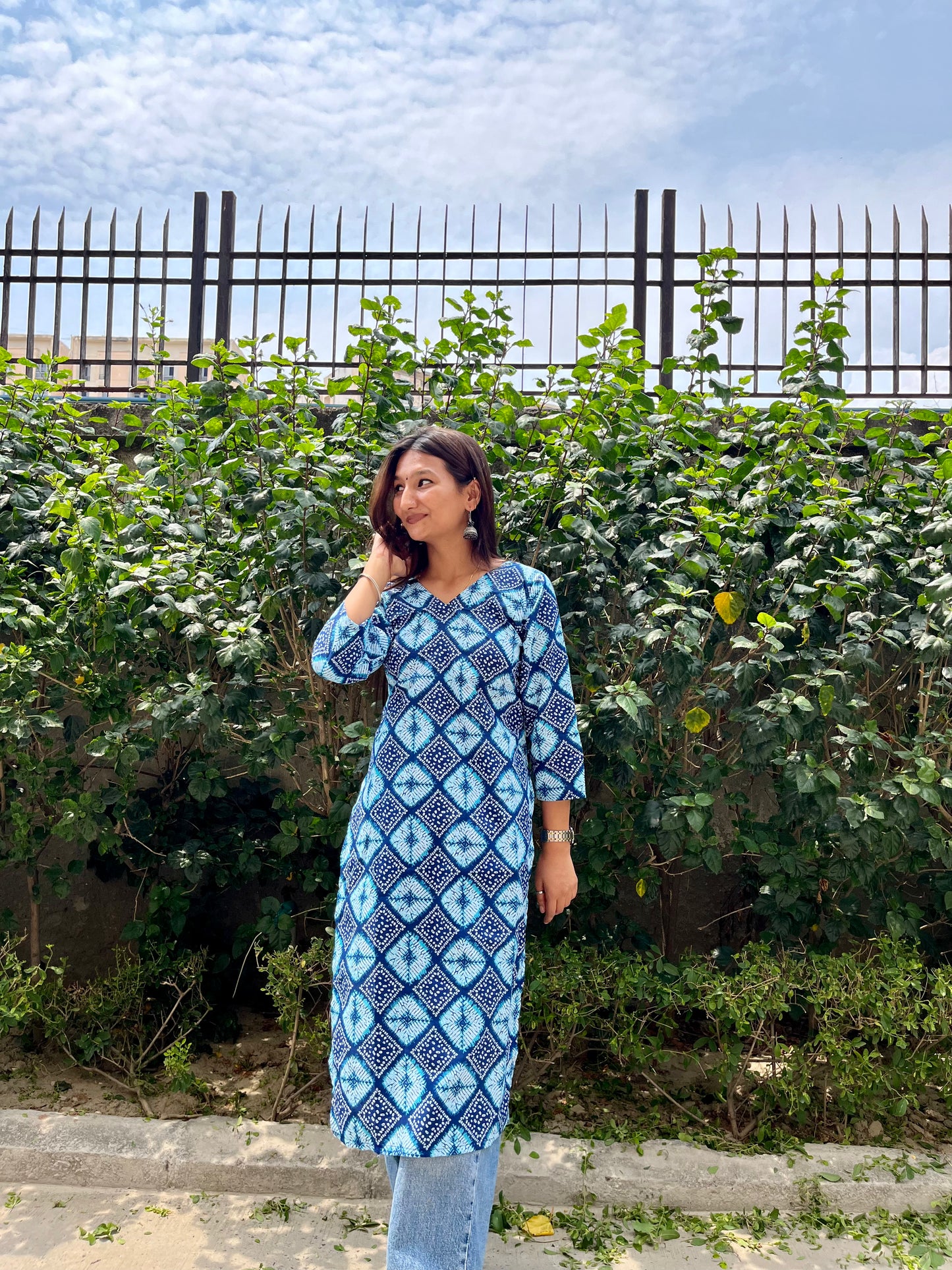 Maya Long Kurti