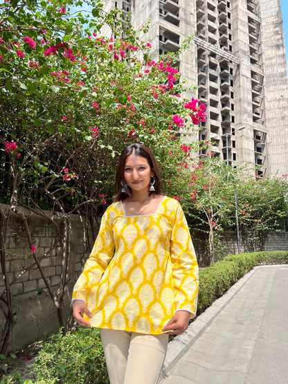 Lemonade Straight Short Kurti