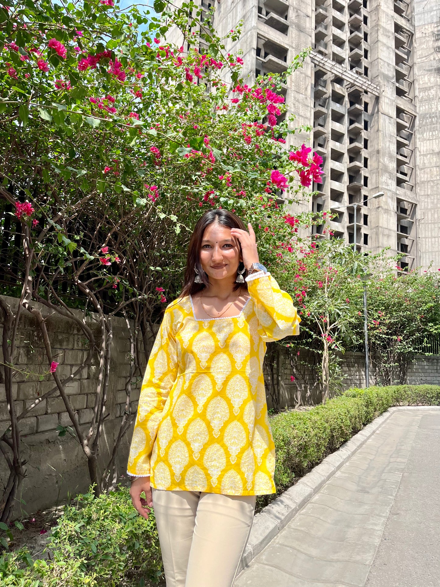 Lemonade Straight Short Kurti