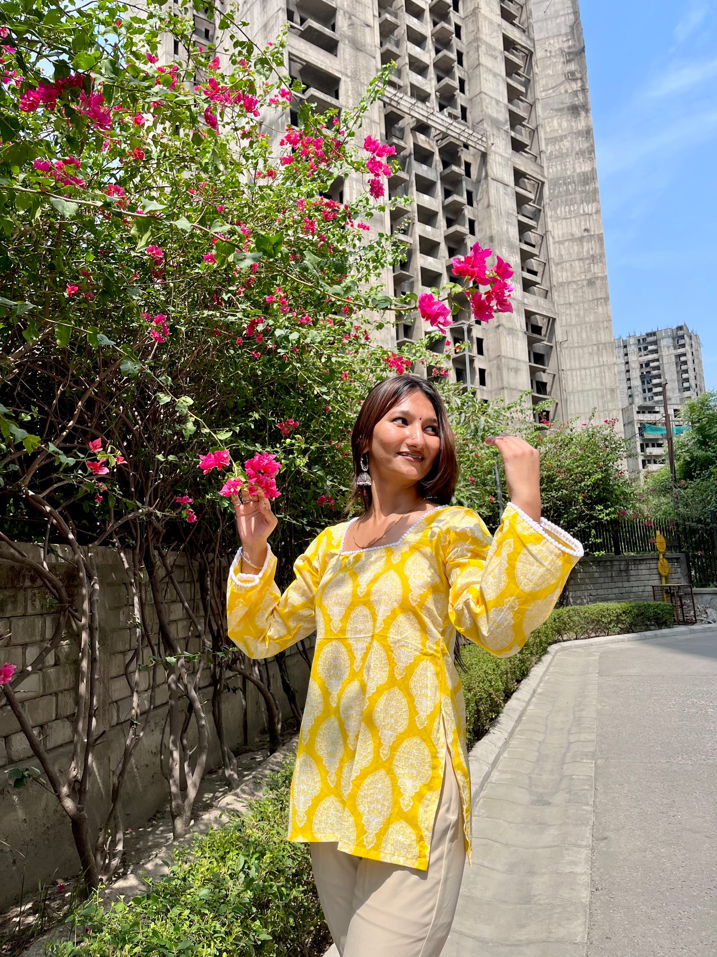 Lemonade Straight Short Kurti