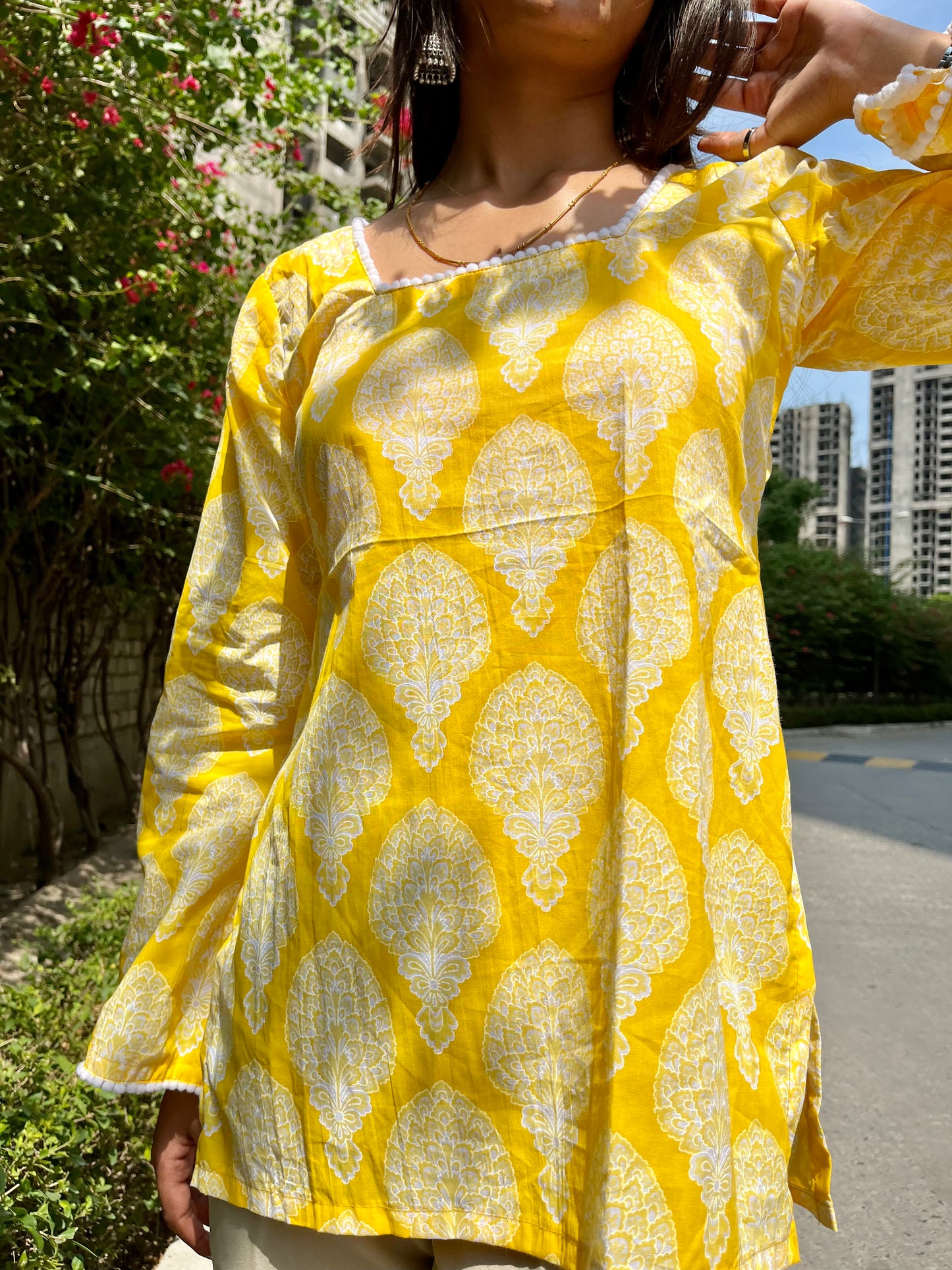 Lemonade Straight Short Kurti
