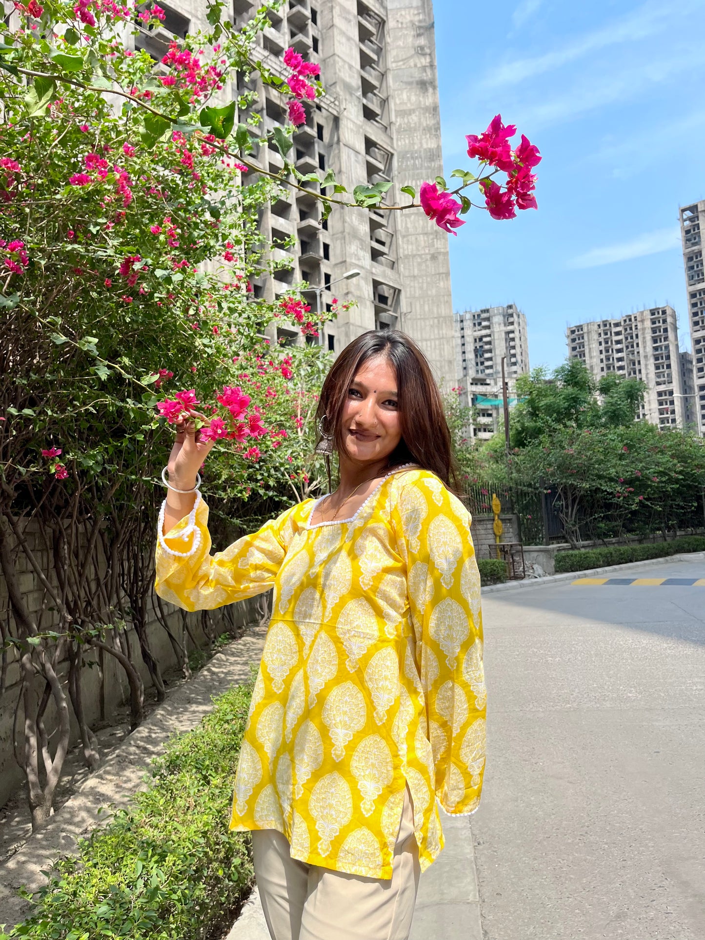 Lemonade Straight Short Kurti