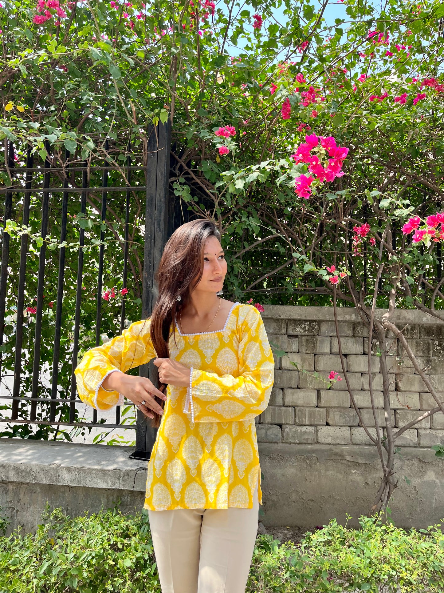 Lemonade Straight Short Kurti