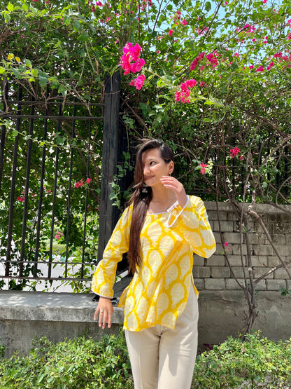 Lemonade Straight Short Kurti