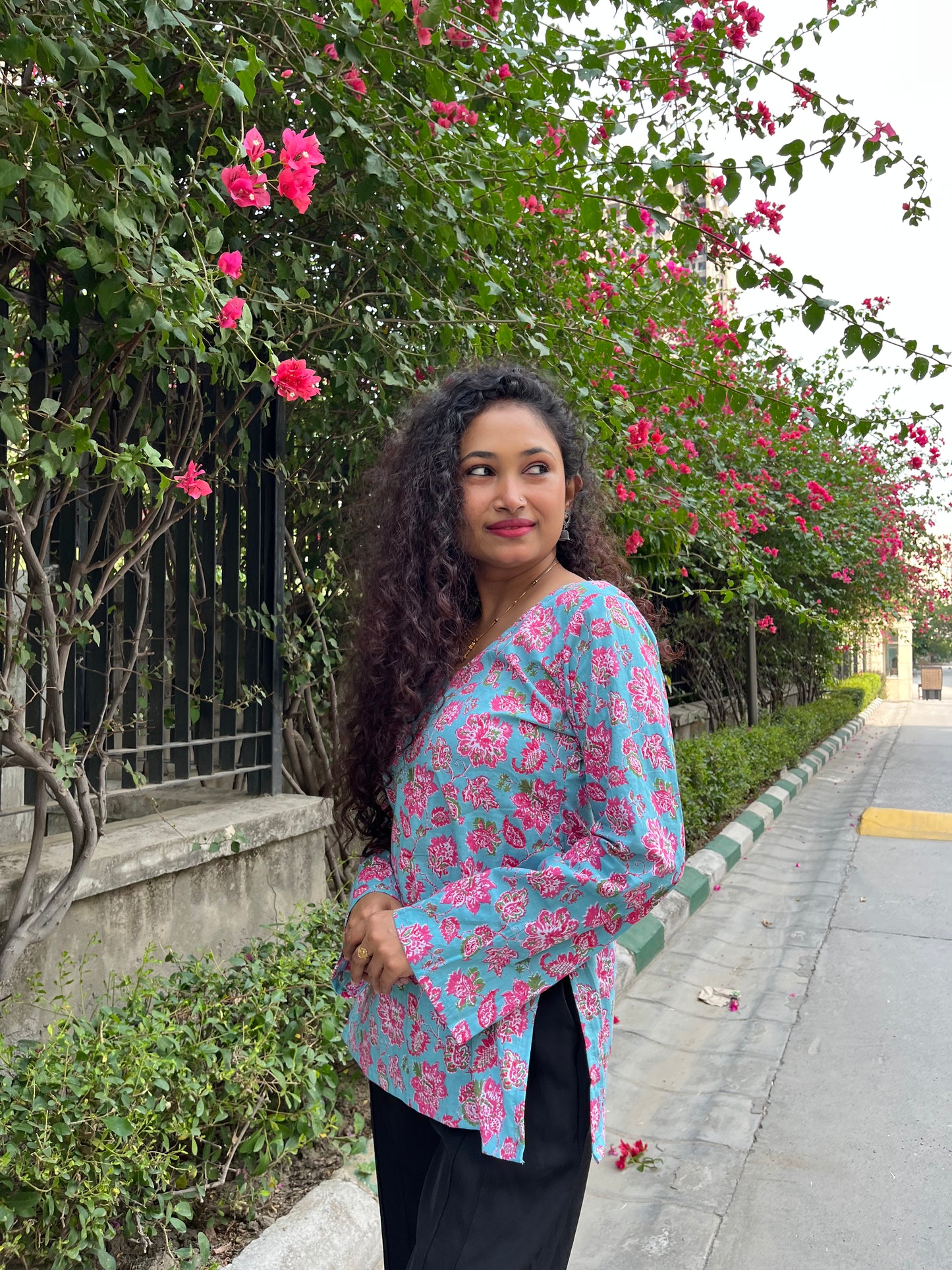 BlueBell Straight Short Kurti