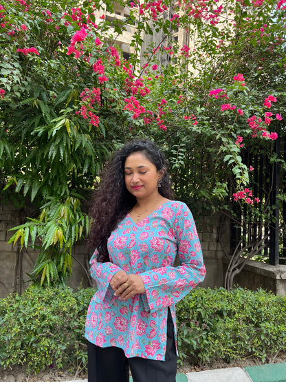 BlueBell Straight Short Kurti