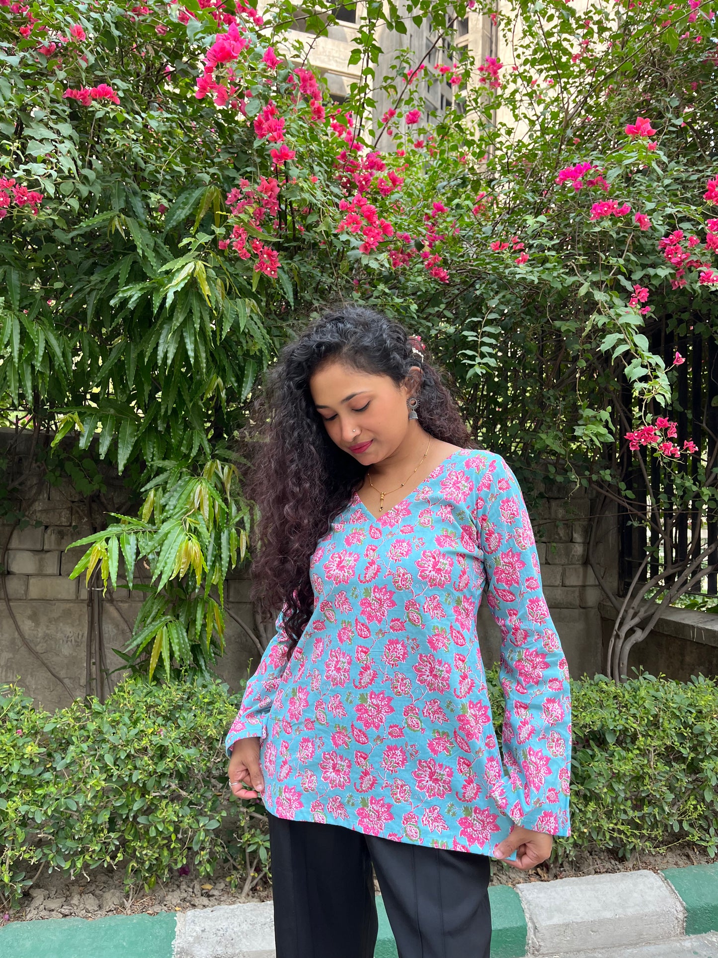 BlueBell Straight Short Kurti