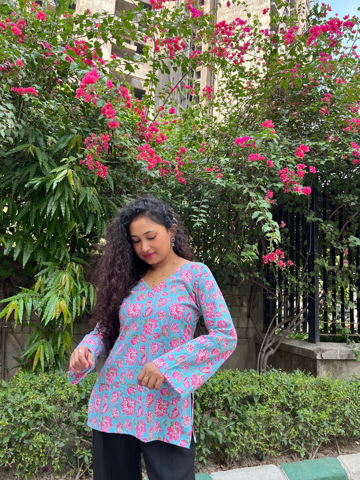 BlueBell Straight Short Kurti