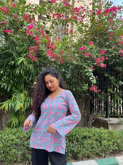 BlueBell Straight Short Kurti