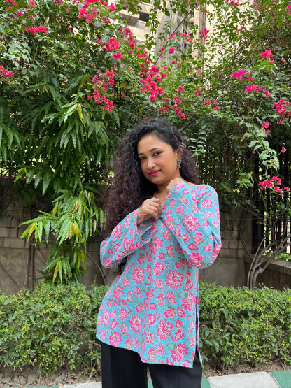 BlueBell Straight Short Kurti