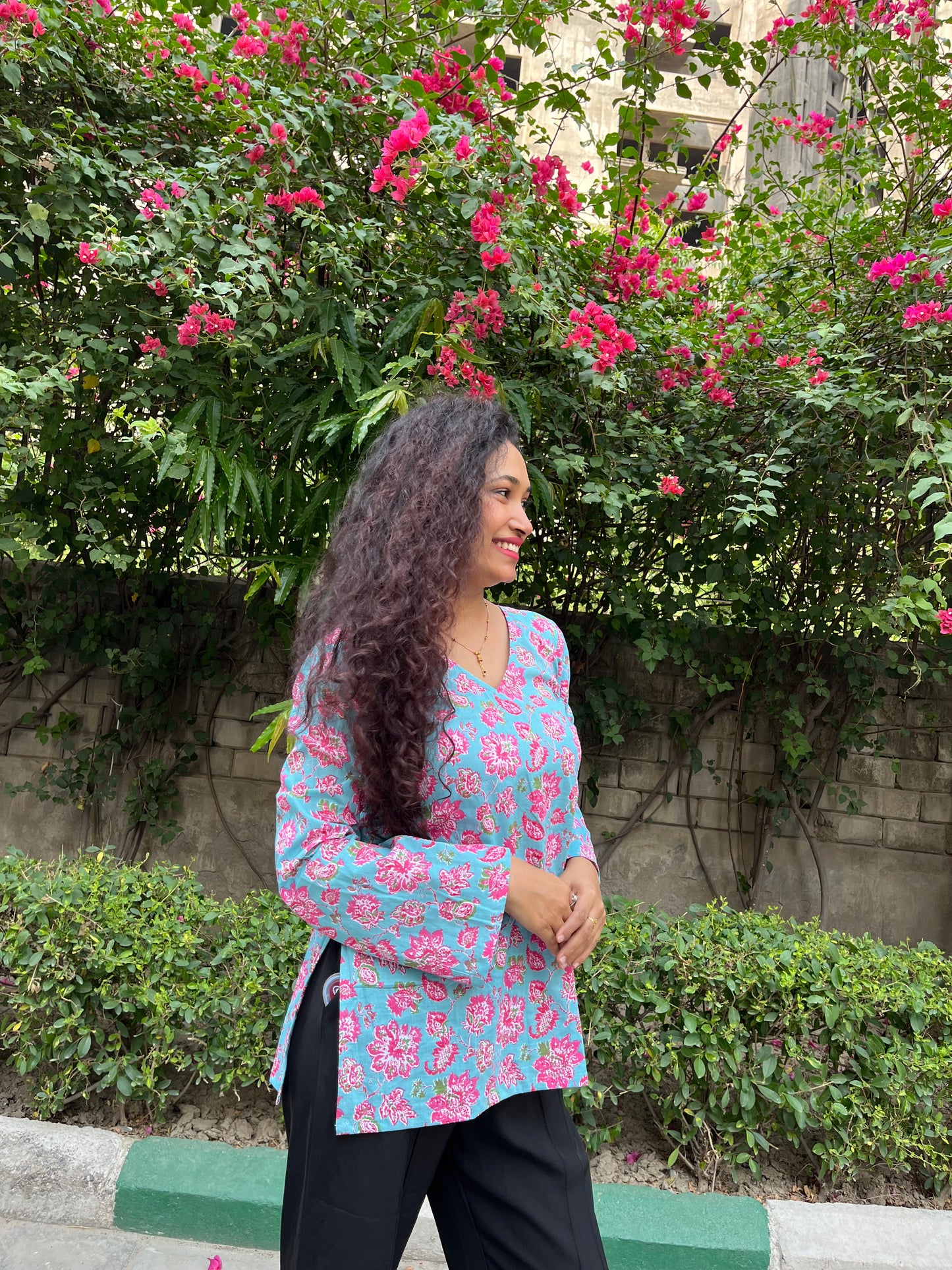 BlueBell Straight Short Kurti